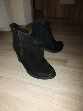 Kožené čižmy veľ.39, 39