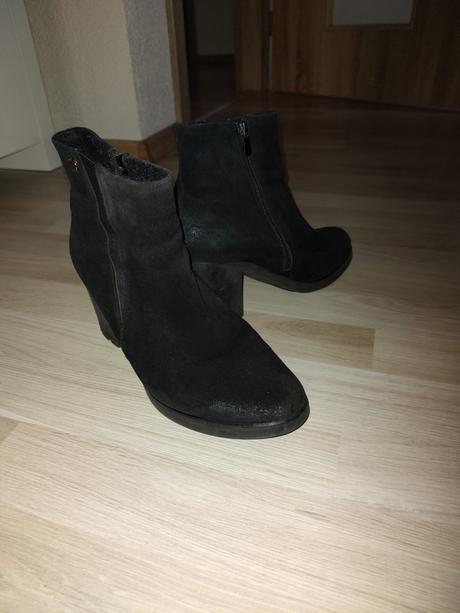 Kožené čižmy veľ.39, 39