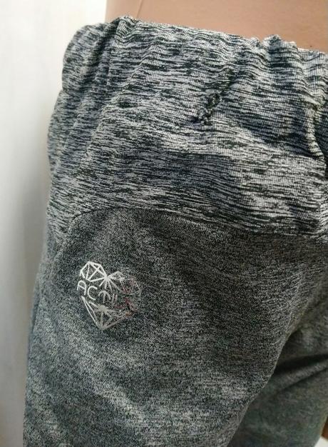 Dievčenské tmavo sivé elastické tepláky, f&f, f&f,128