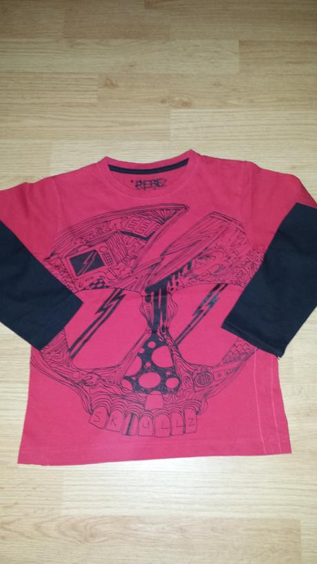 Tricko s dlhym rukavom, rebel,128