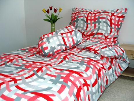 Posteľné súpravy,