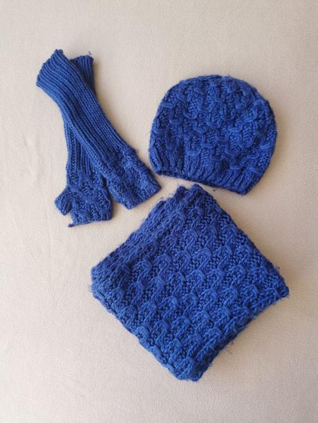 Set ciapka+ sal + rukavice, m