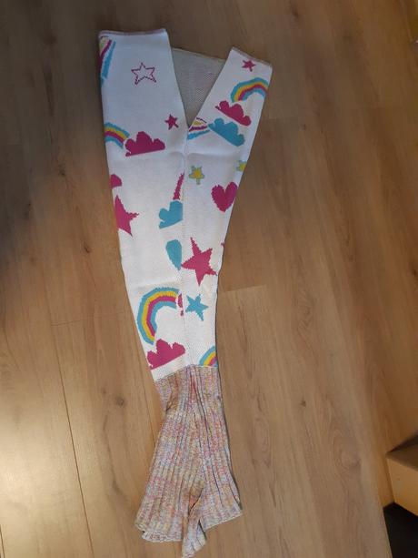 Dievčenská deka v tvare chvosta next, 