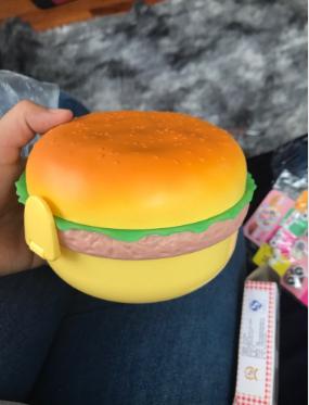 Hamburger obedový box trojitý 1000ml,
