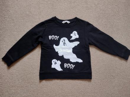 Mikina s duchom_vel.110, zn hm, h&m,110