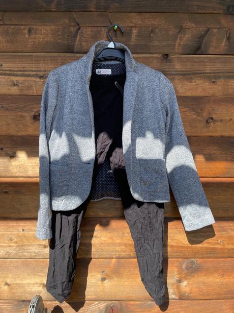 Sako h&m+nohavice, h&m,146