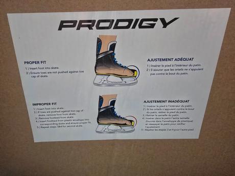 Bauer prodigy jr korčule, bauer,36