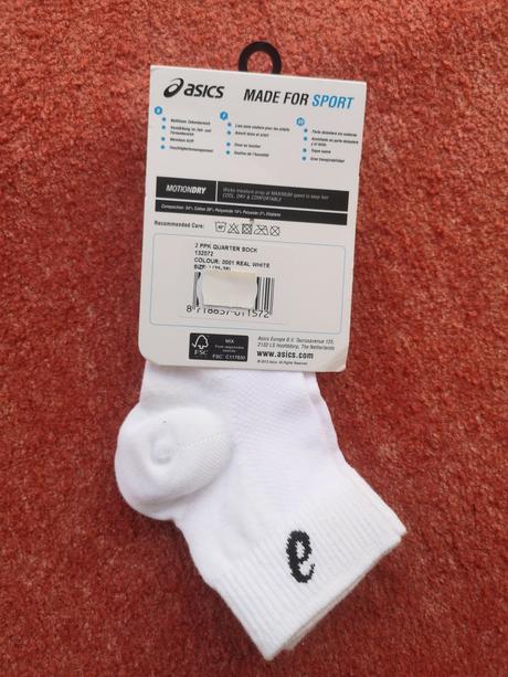 Asics funkčné ponožky 2 páry veľkosť 35-38, asics,35 / 36 / 37 / 38