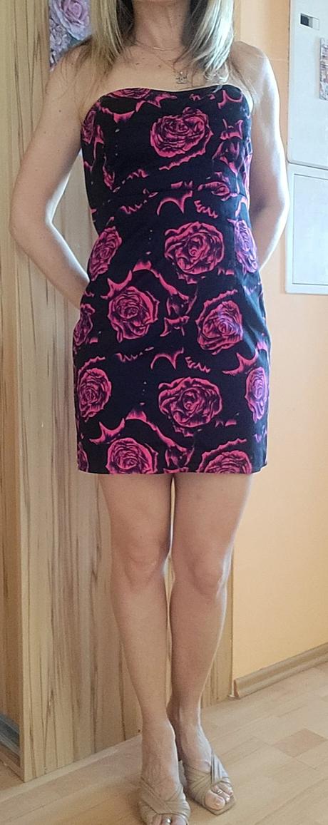 Koktejlové mini šaty v.36, 36