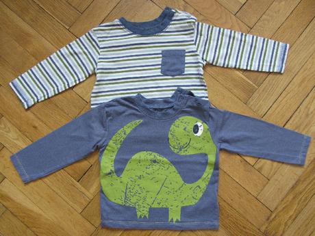 2 tričká s dlhým rukávom, cherokee,86