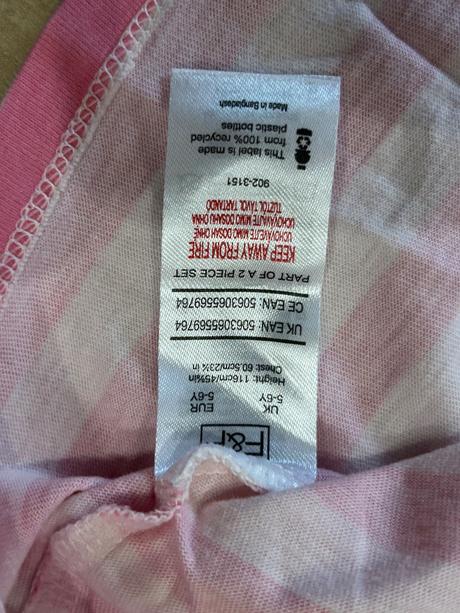 2x letná nočná košielka, f&f,116