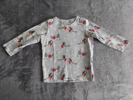 Tričko s vtákmi zn.lindex veľ.92, lindex,92