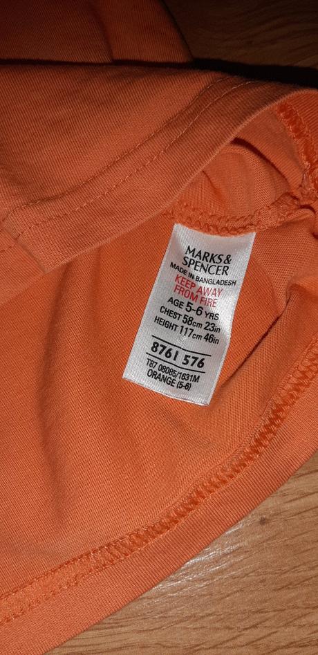 Tričko 5-6 r., marks & spencer,116