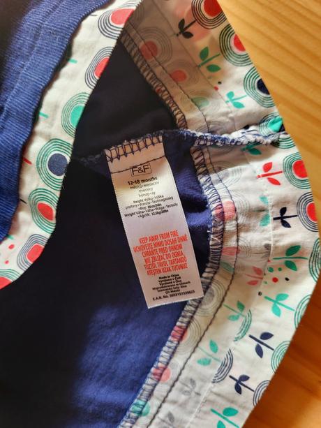 Šaty f&f 86 na 12-18 mesiacov, f&f,86