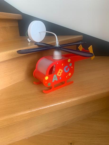 Detsky luster lampa helikoptera, 
