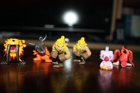 Digimon figurky 6 ks, 