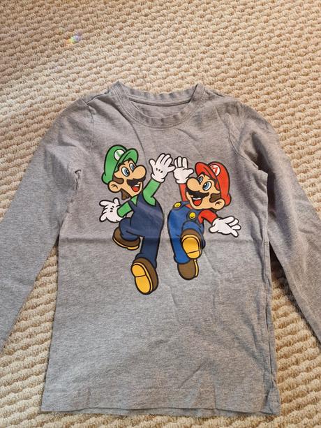 Super mario tričká, h&m,110