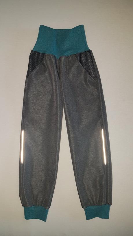 Softshellové nohavice letné zimné reflexné, 80 - 140