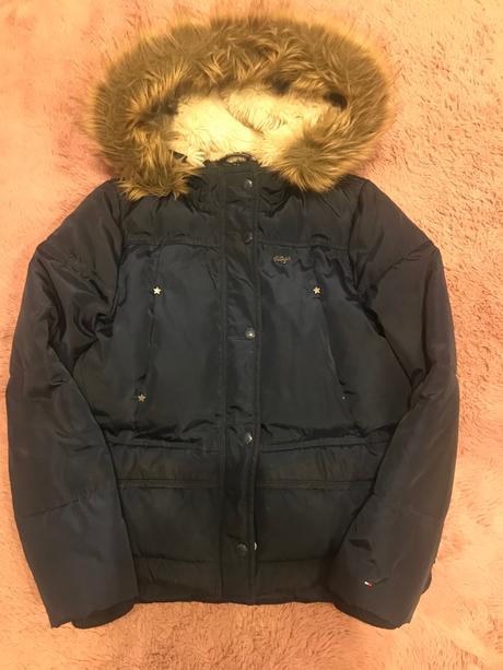 Zimna bunda, tommy hilfiger,152