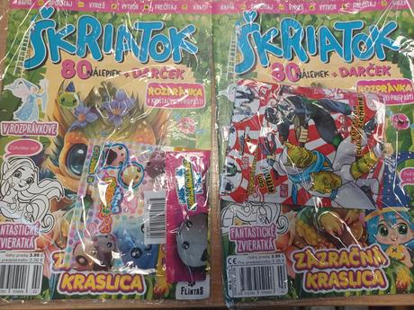 Predam nove detské časopisy,