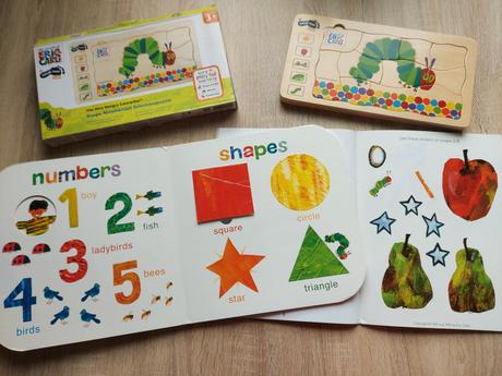 Nenasytná húsenička - kniha+aktivity, 