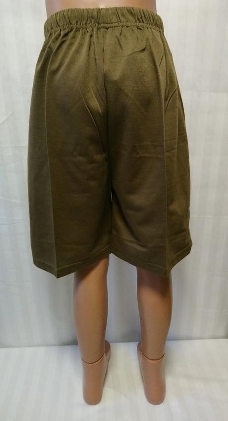 Chlapč. hnedé šortky šport, era fashion, 128, 128