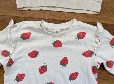 2 bavlnené mikiny, h&m, 98, h&m,98