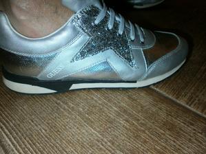 Guess tenisky bez šnurovania-č.39, guess,39