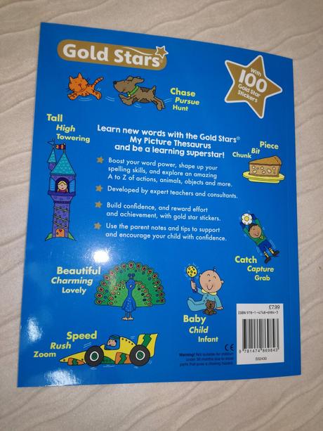 Gold stars my picture thesaurus nsu18,