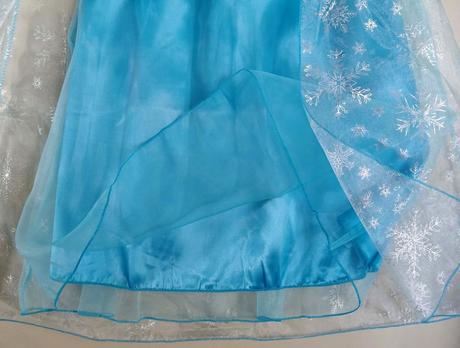 Novy 122/128 saty,kostym elsa,frozen, elza,7-8 r., 