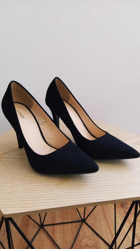 Dámske lodičky čierne 36, 36