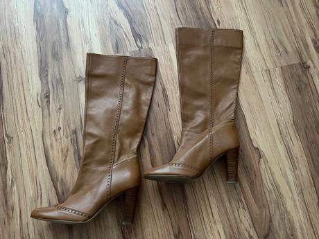 Čižmy kožené, 37