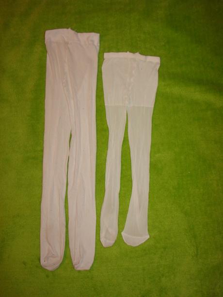 Biele silonky 122/128, 128