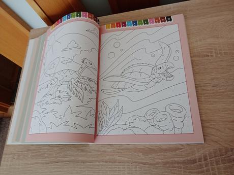 Maľovanie podľa čísel -dinosaury, 