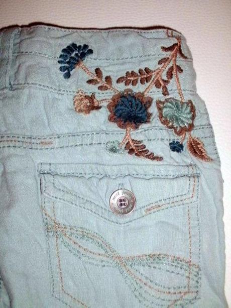 Štýlové roll-up nohavice pre 5-6 roč. slečnu, next,116