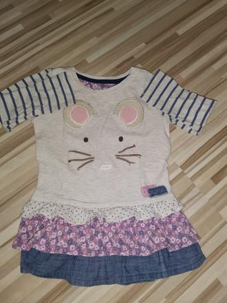 Tričko šaty, next,86