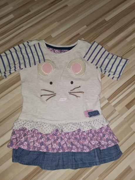 Tričko šaty, next,86