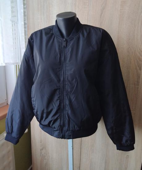 Čierna prechodná bomber bunda, sinsay,m