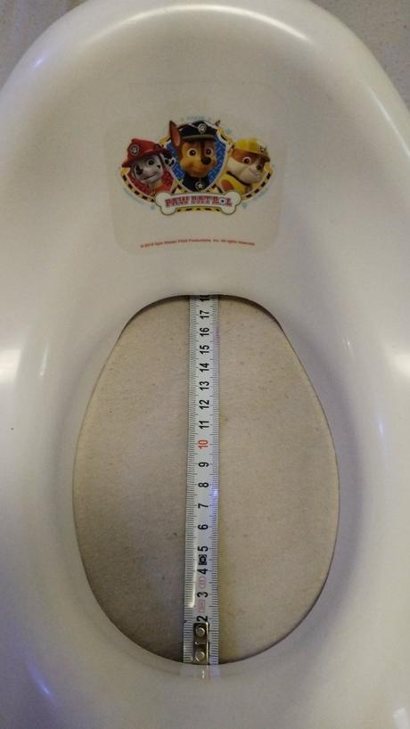 Redukcia na wc paw patrol, 