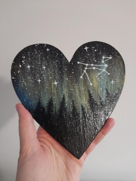 Akryl polarna ziara, suhvezdie canis major, 