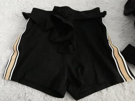 Čierne krátke nohavice, amisu,s