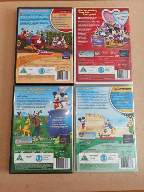Dvd mickey minnie mouse clubhouse,