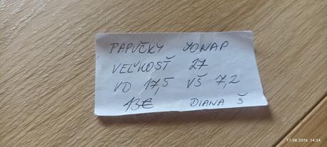 Papučky jonap, jonap,27