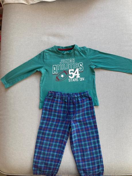 Pyzamo, modro-zelene, lupilu,86