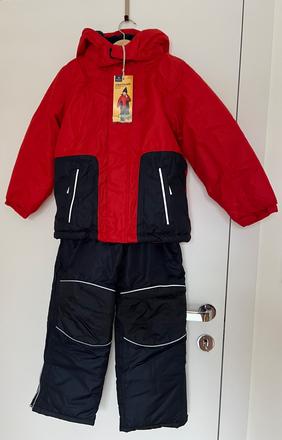 Zimná súprava zn. tchibo veľ. 122/128, tchibo,128