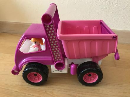 Plastové auto s panáčikom pre dievčatá, 