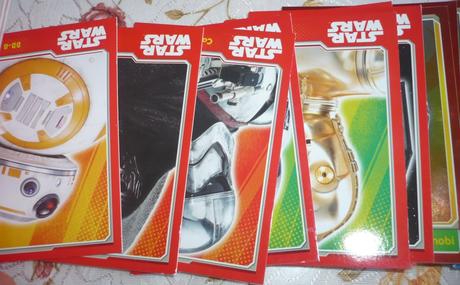 Karty zberateľské star wars 200 ks, 
