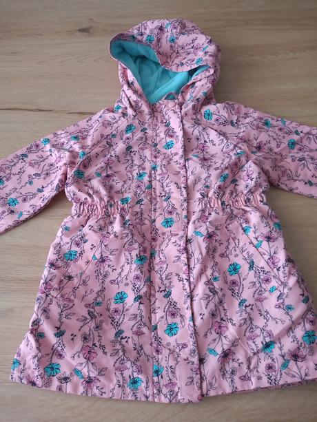 Kvietkovaná prechodná bundička/ kabátik, fox & bunny,104