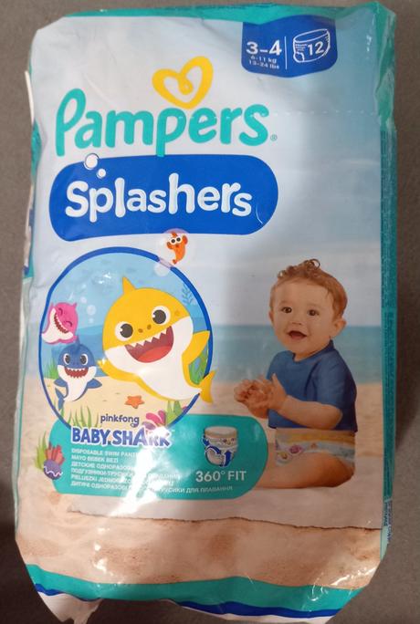 Plienky na plavanie pampers splashers, pampers,4 kg - 9 kg