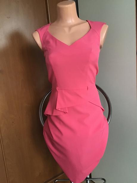Puzdrové peplum šaty, f&f,xs